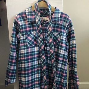 Vineyard vines plaid tunic